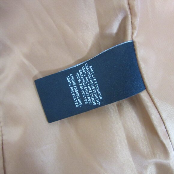 Bagatelle Faux Vegan Leather Structured One Button Blazer Brown Size Small NWT - Picture 10 of 12